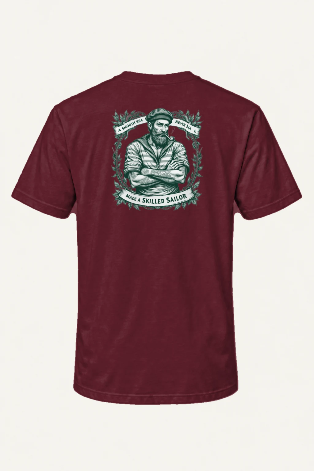 "Skilled Sailor" Heavyweight Unisex Crewneck T-shirt | Gildan 5000