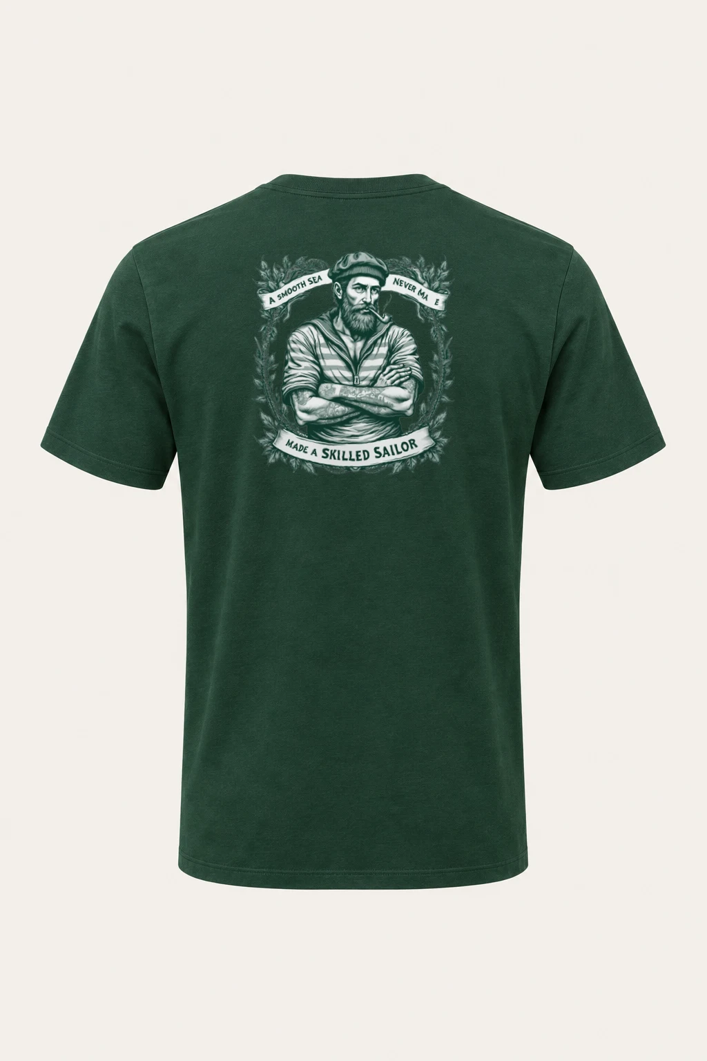 "Skilled Sailor" Heavyweight Unisex Crewneck T-shirt | Gildan 5000