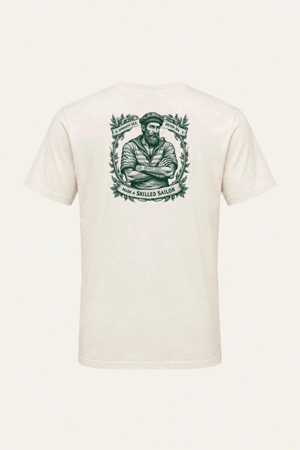 "Skilled Sailor" Heavyweight Unisex Crewneck T-shirt | Gildan 5000