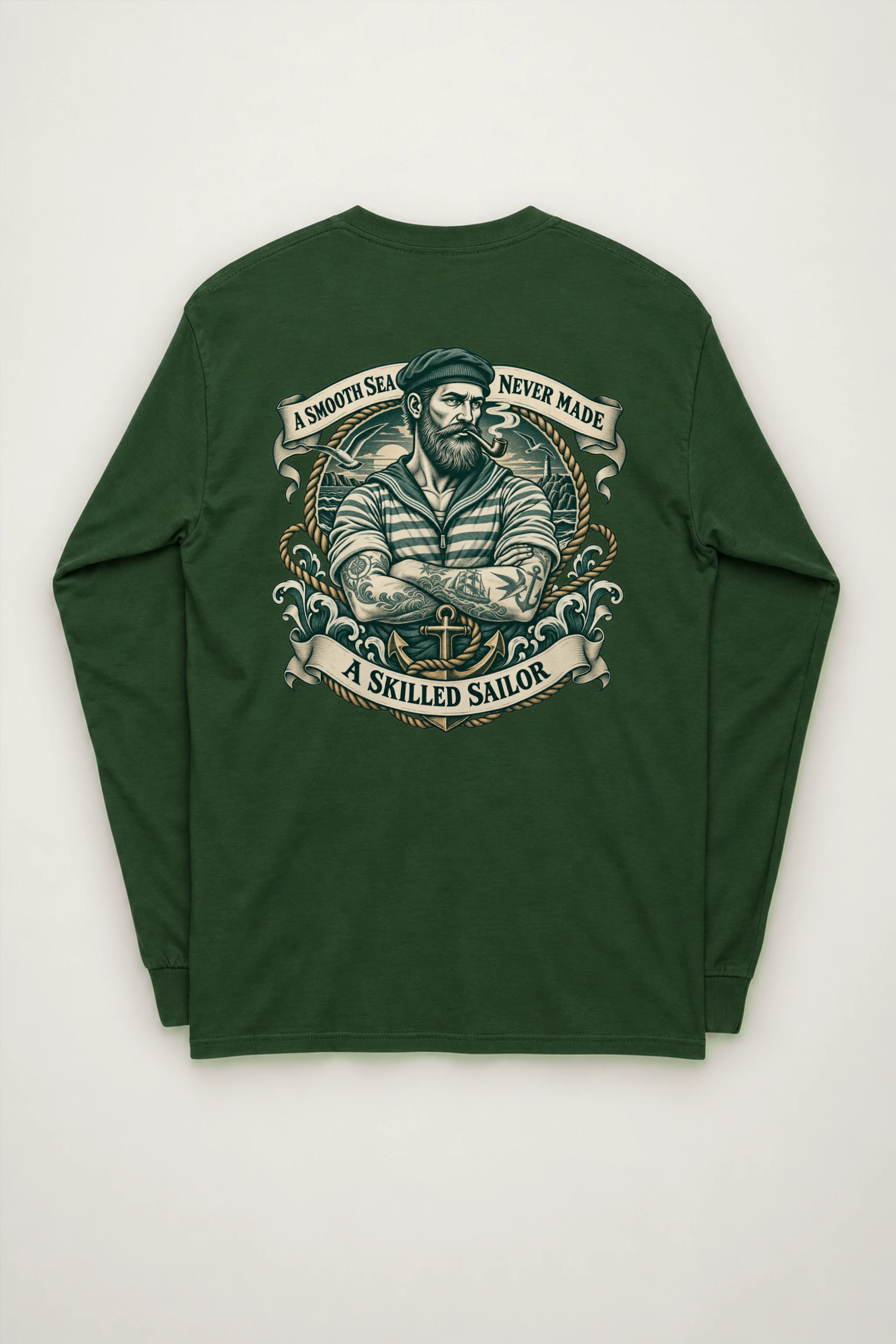 "Skilled Sailor" Unisex Longsleeve T-shirt