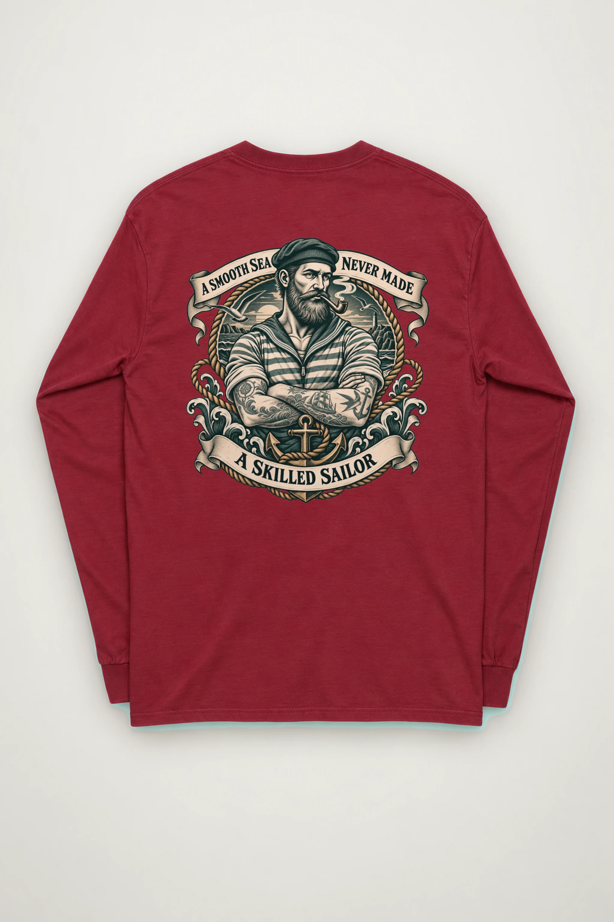 "Skilled Sailor" Unisex Longsleeve T-shirt