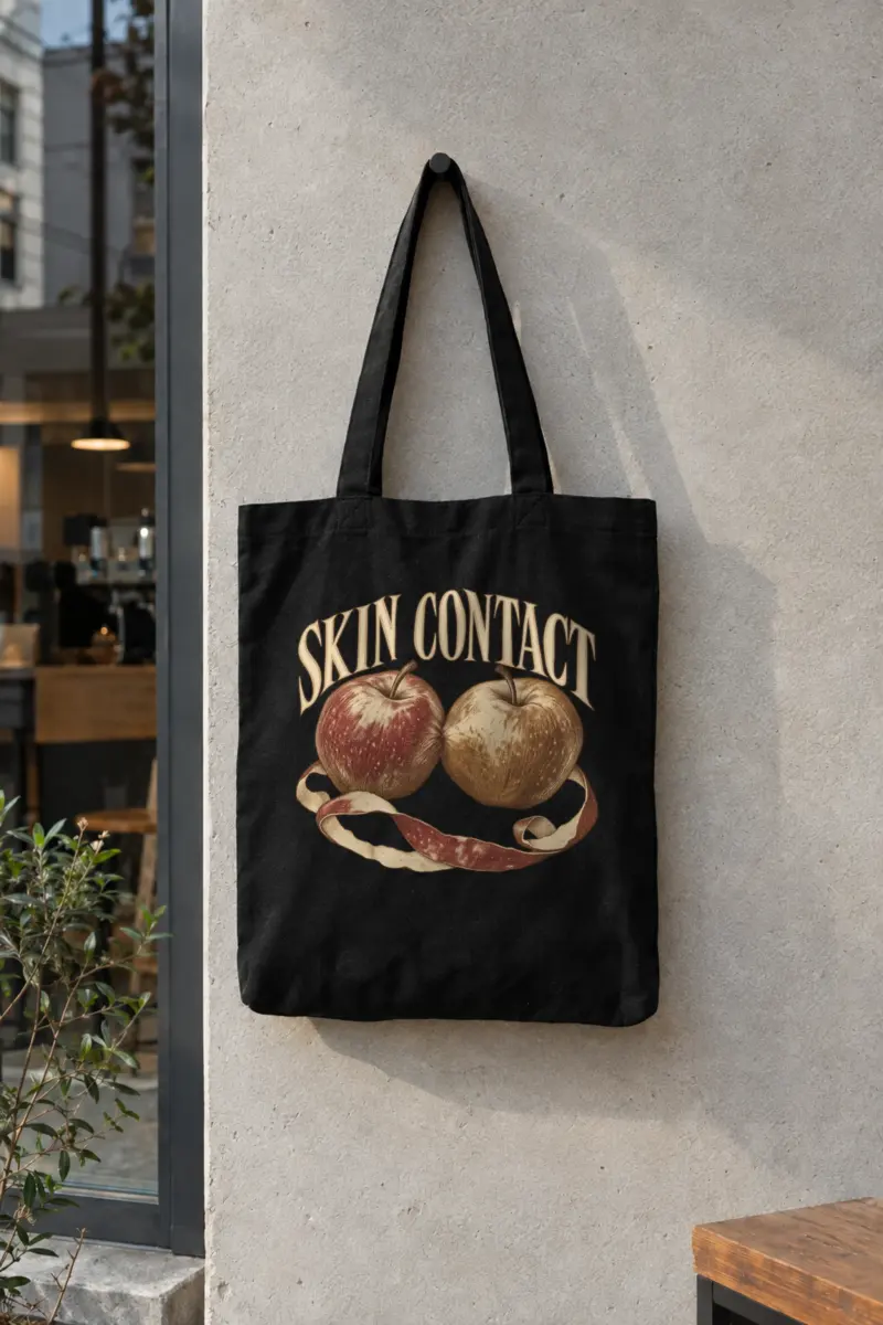 "Skin Contact" Classic Cotton Tote Bag