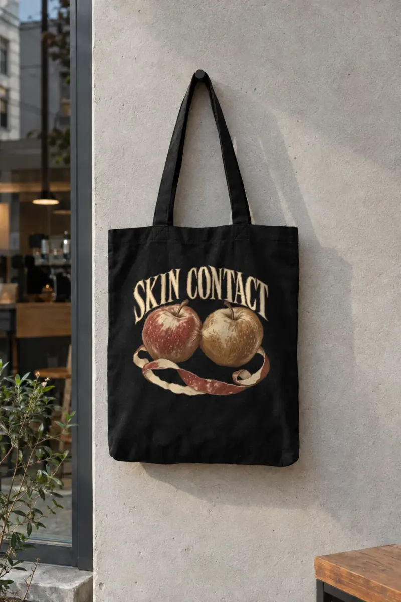 "Skin Contact" Classic Cotton Tote Bag