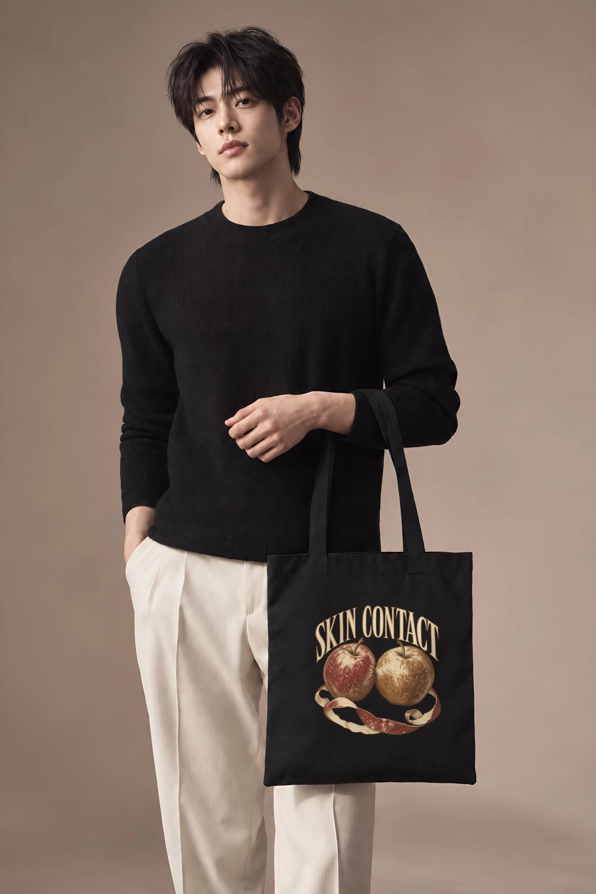 "Skin Contact" Classic Cotton Tote Bag