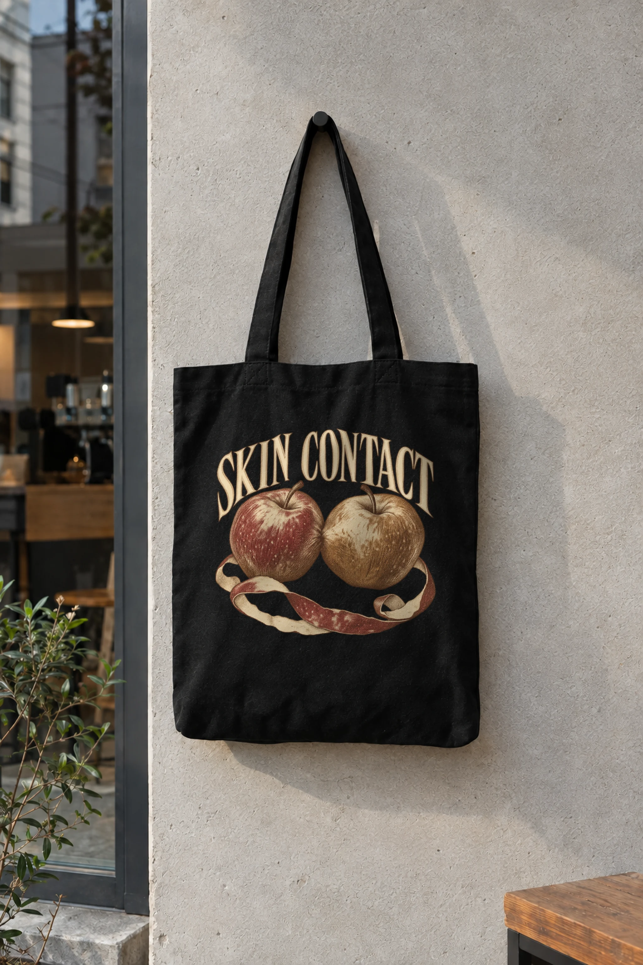 "Skin Contact" Classic Cotton Tote Bag