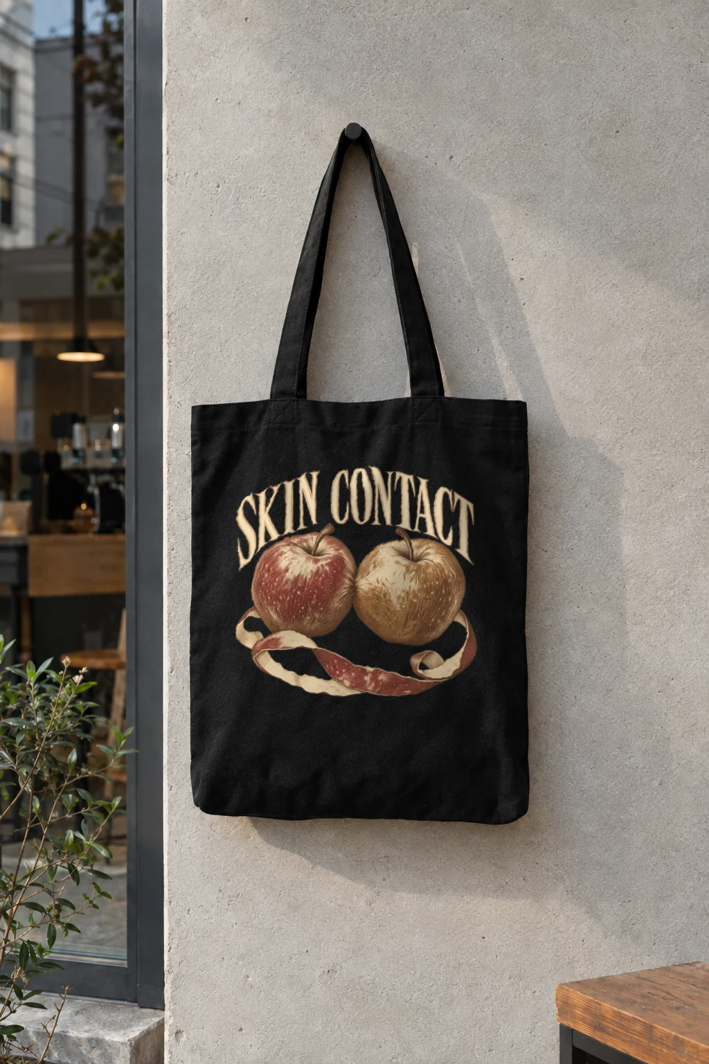 "Skin Contact" Classic Cotton Tote Bag