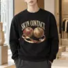 "Skin Contact" Heavy Blend Unisex Crewneck Sweatshirt | Gildan 18000