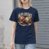 "Skin Contact" Heavyweight Unisex Crewneck T-shirt