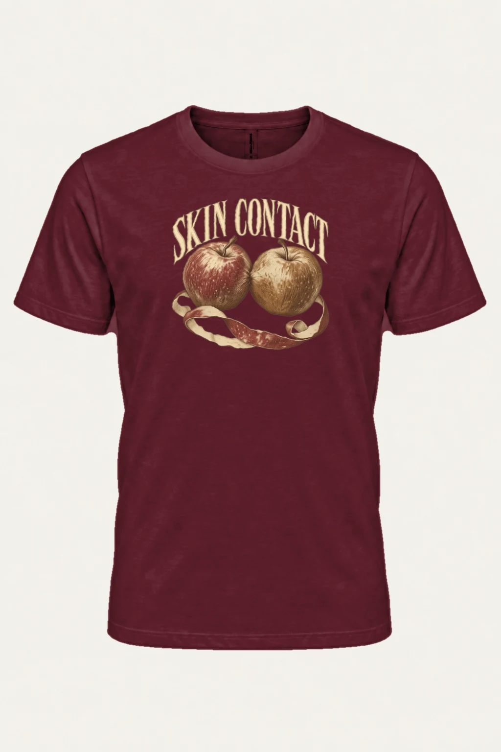 "Skin Contact" Heavyweight Unisex Crewneck T-shirt | Gildan 5000