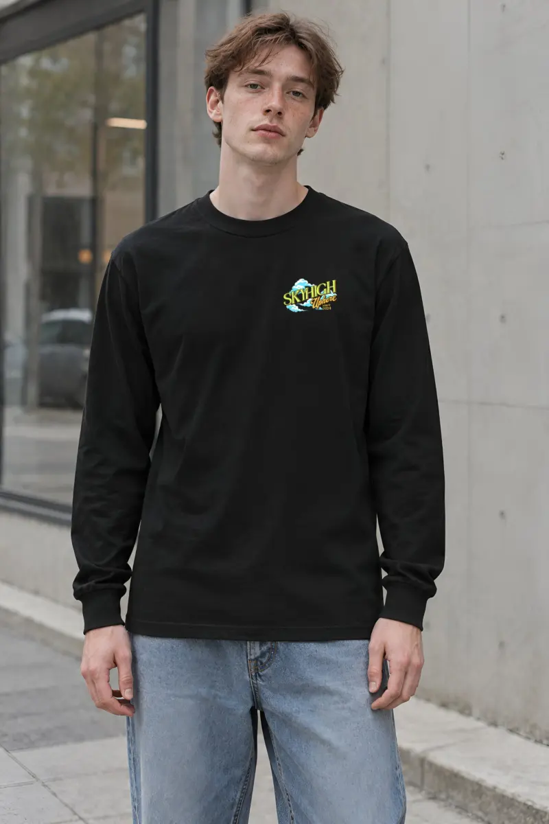 "Sky Cafe Dreams" Unisex Longsleeve T-shirt