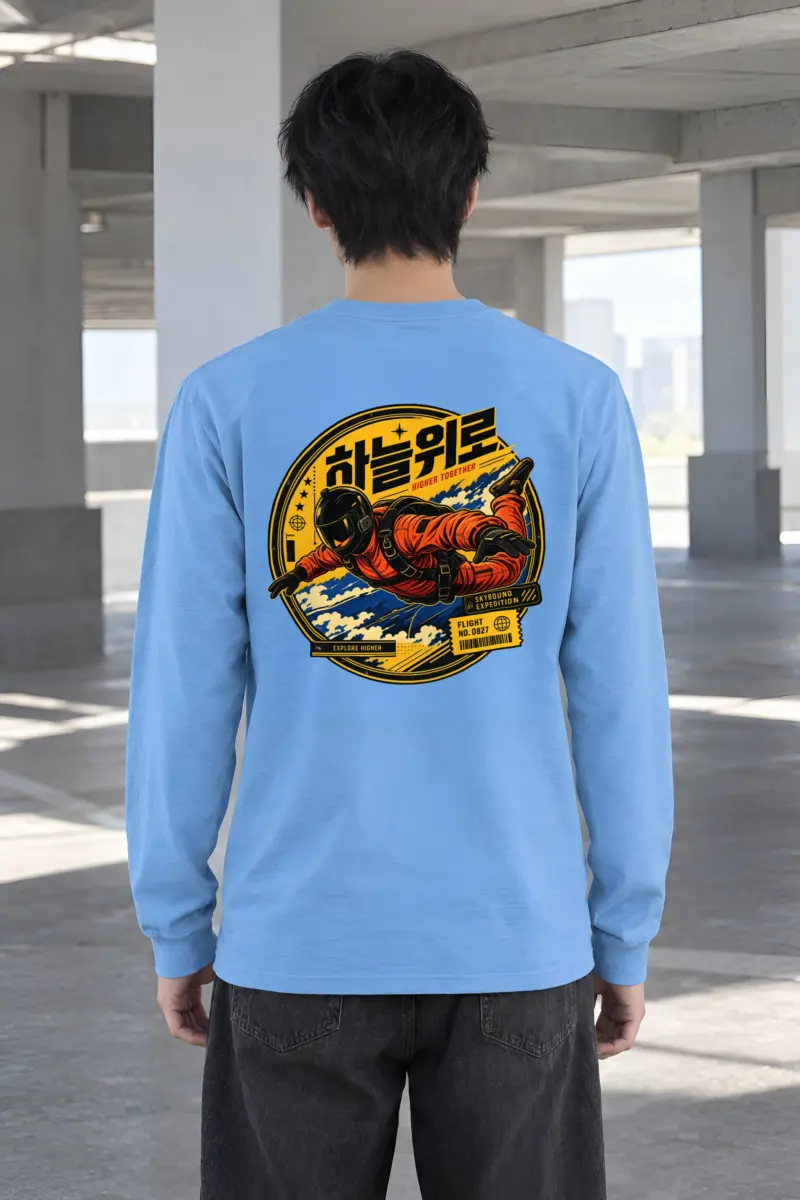 "Skybound Expedition" Unisex Longsleeve T-shirt