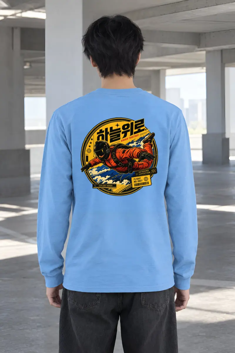 "Skybound Expedition" Unisex Longsleeve T-shirt