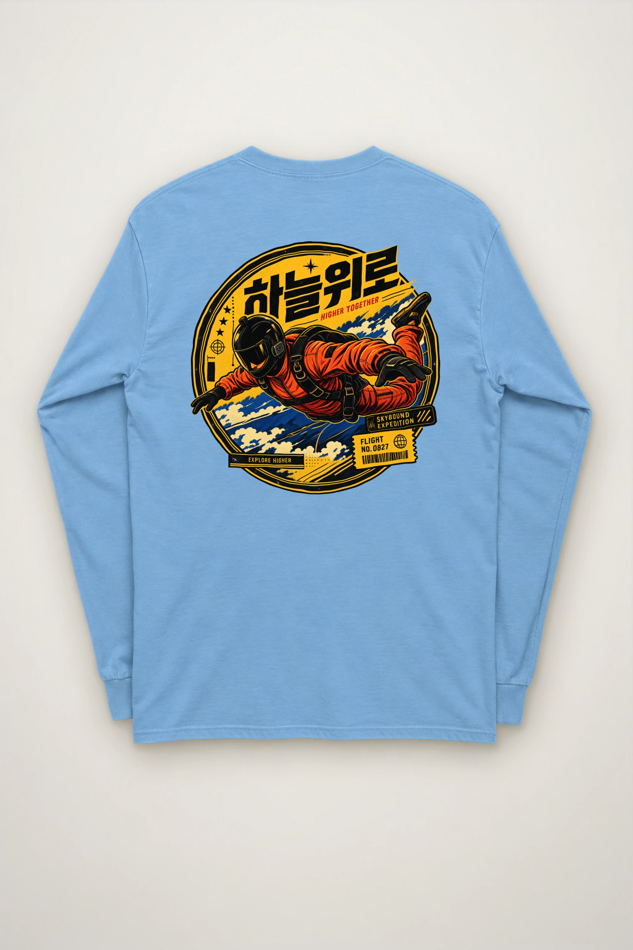 "Skybound Expedition" Unisex Longsleeve T-shirt