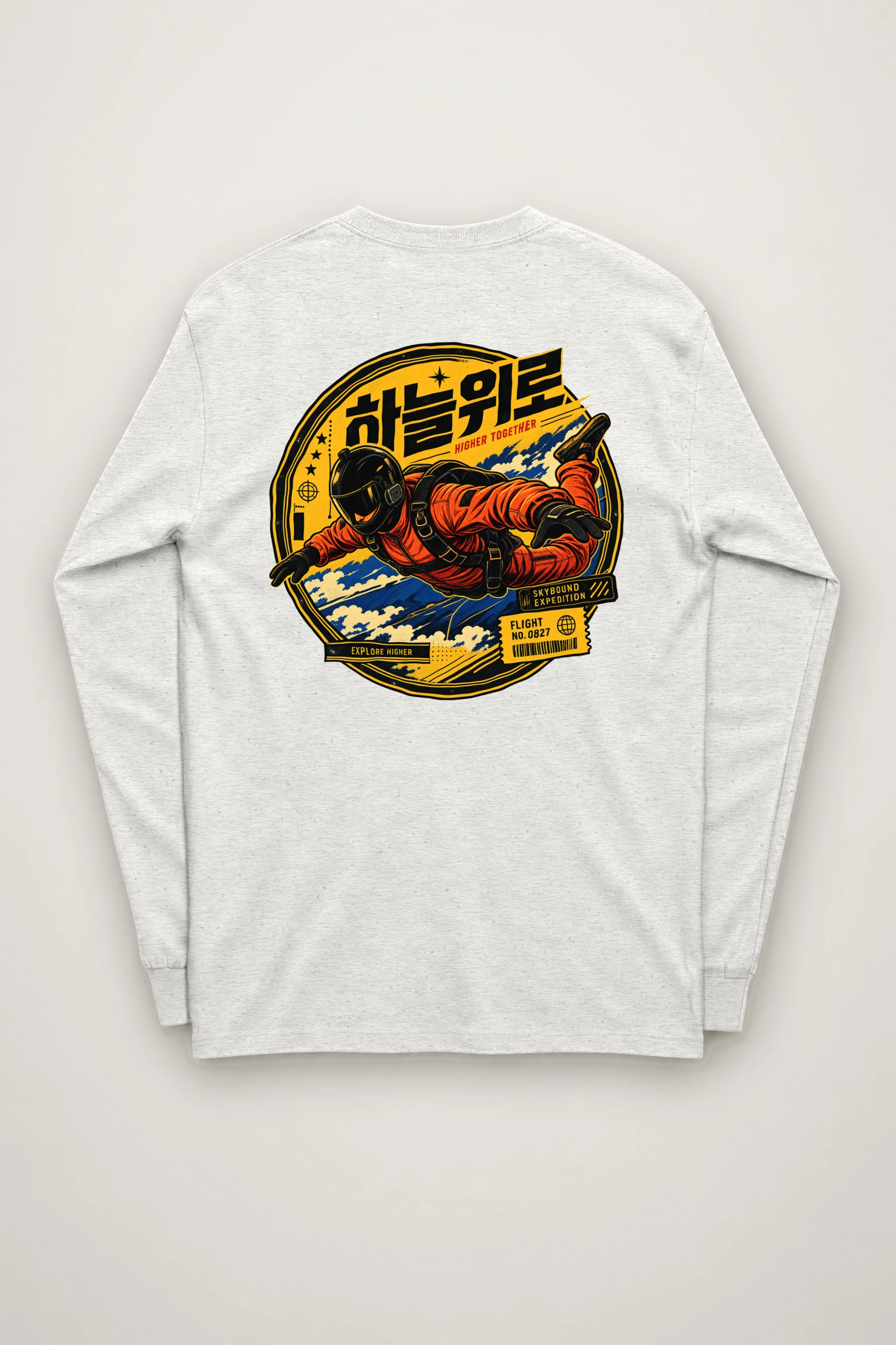 "Skybound Expedition" Unisex Longsleeve T-shirt