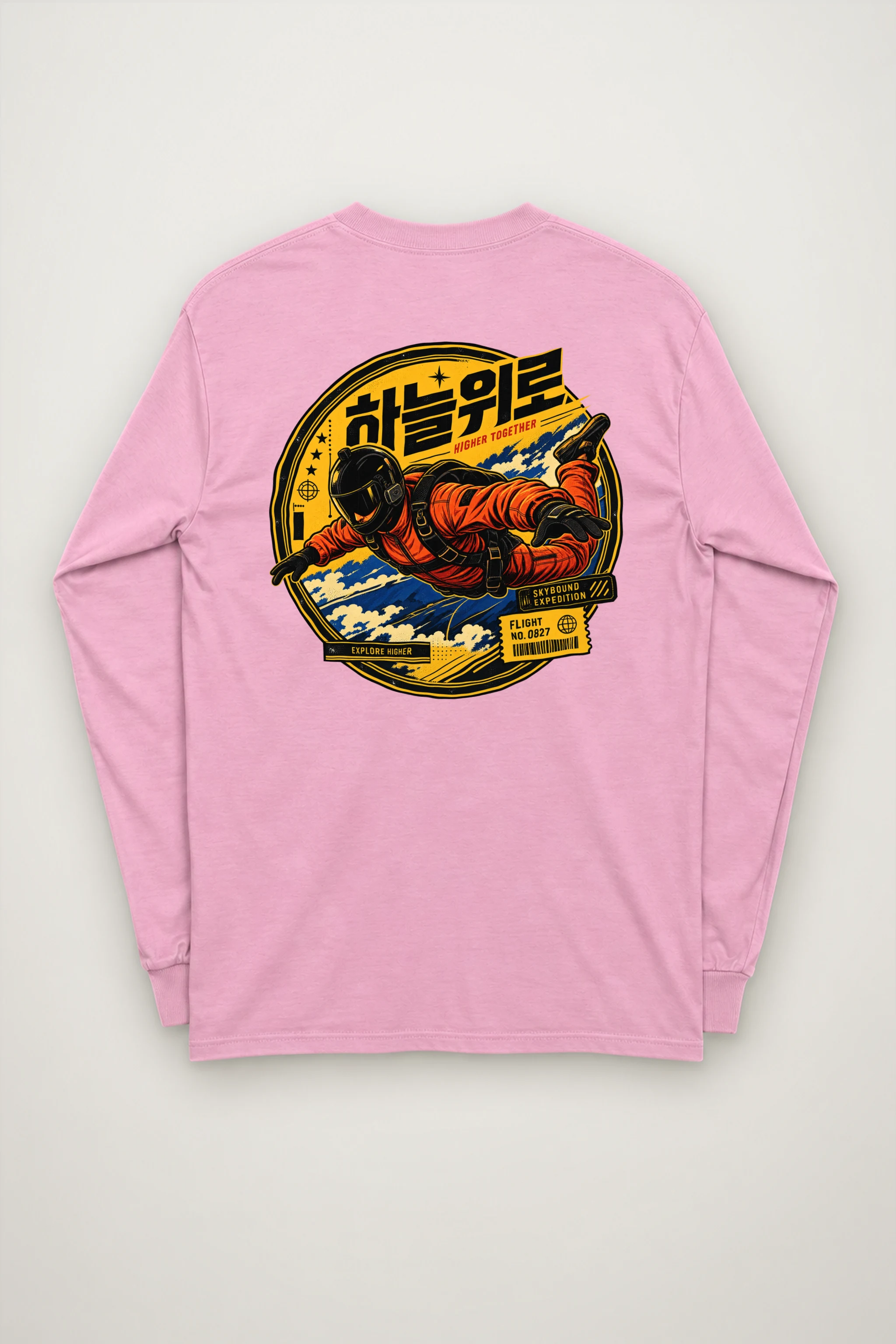 "Skybound Expedition" Unisex Longsleeve T-shirt