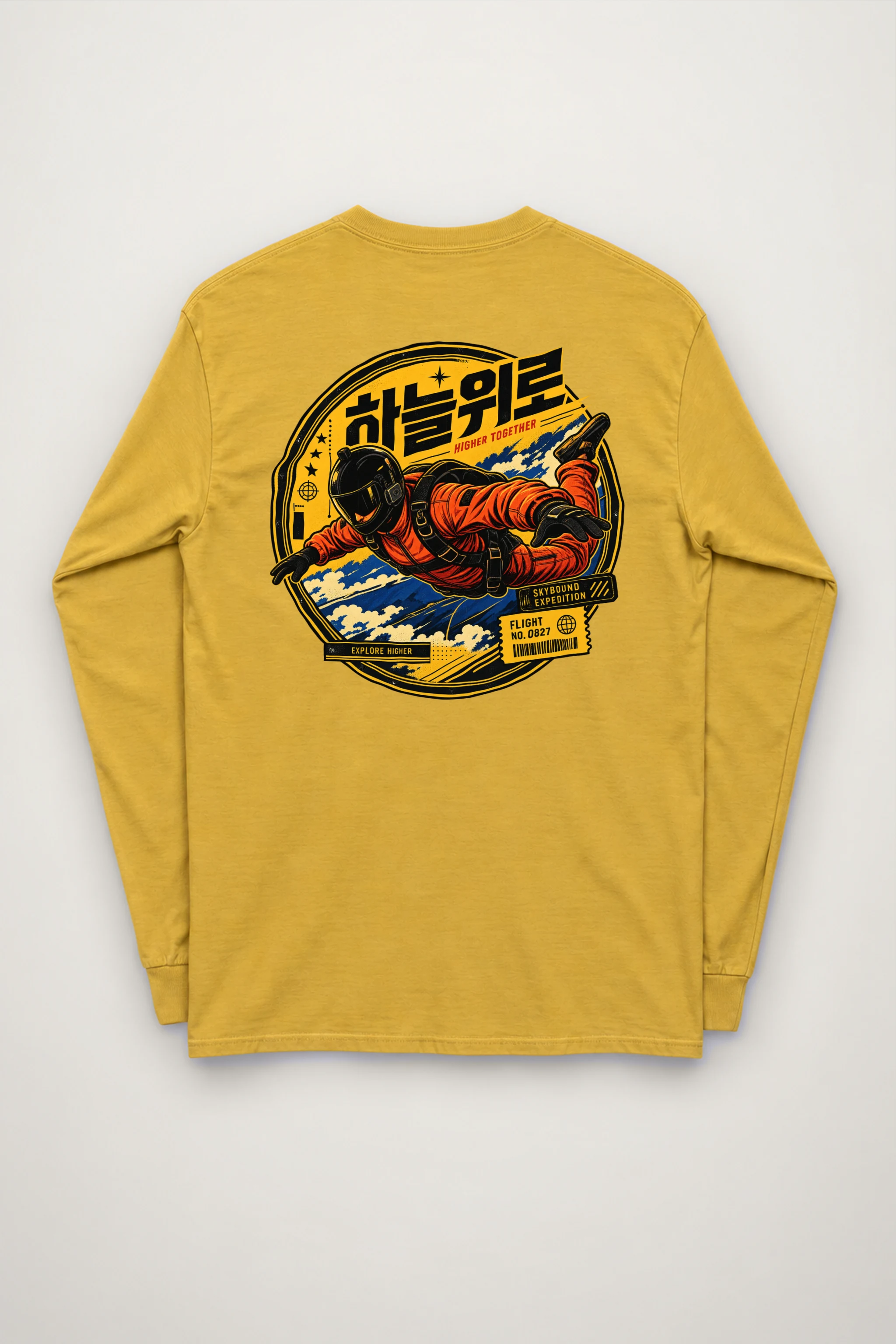 "Skybound Expedition" Unisex Longsleeve T-shirt