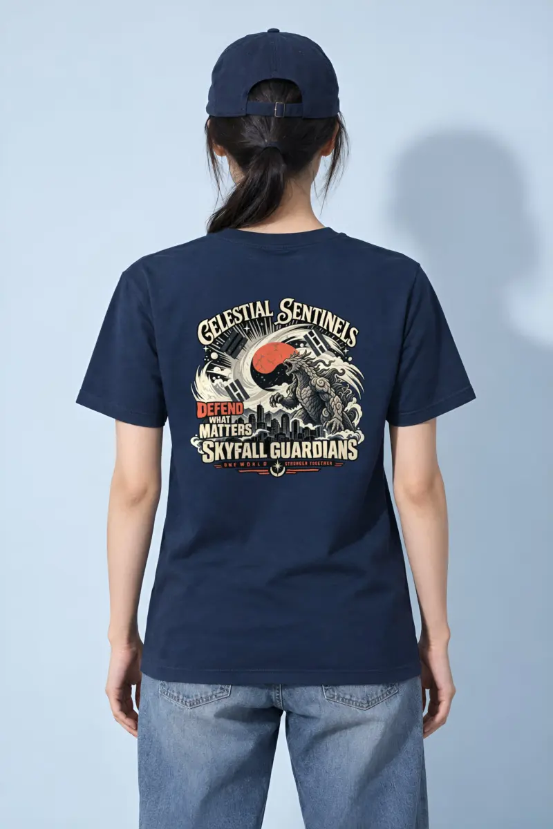 "Skyfall Guardians" Heavyweight Unisex Crewneck T-shirt