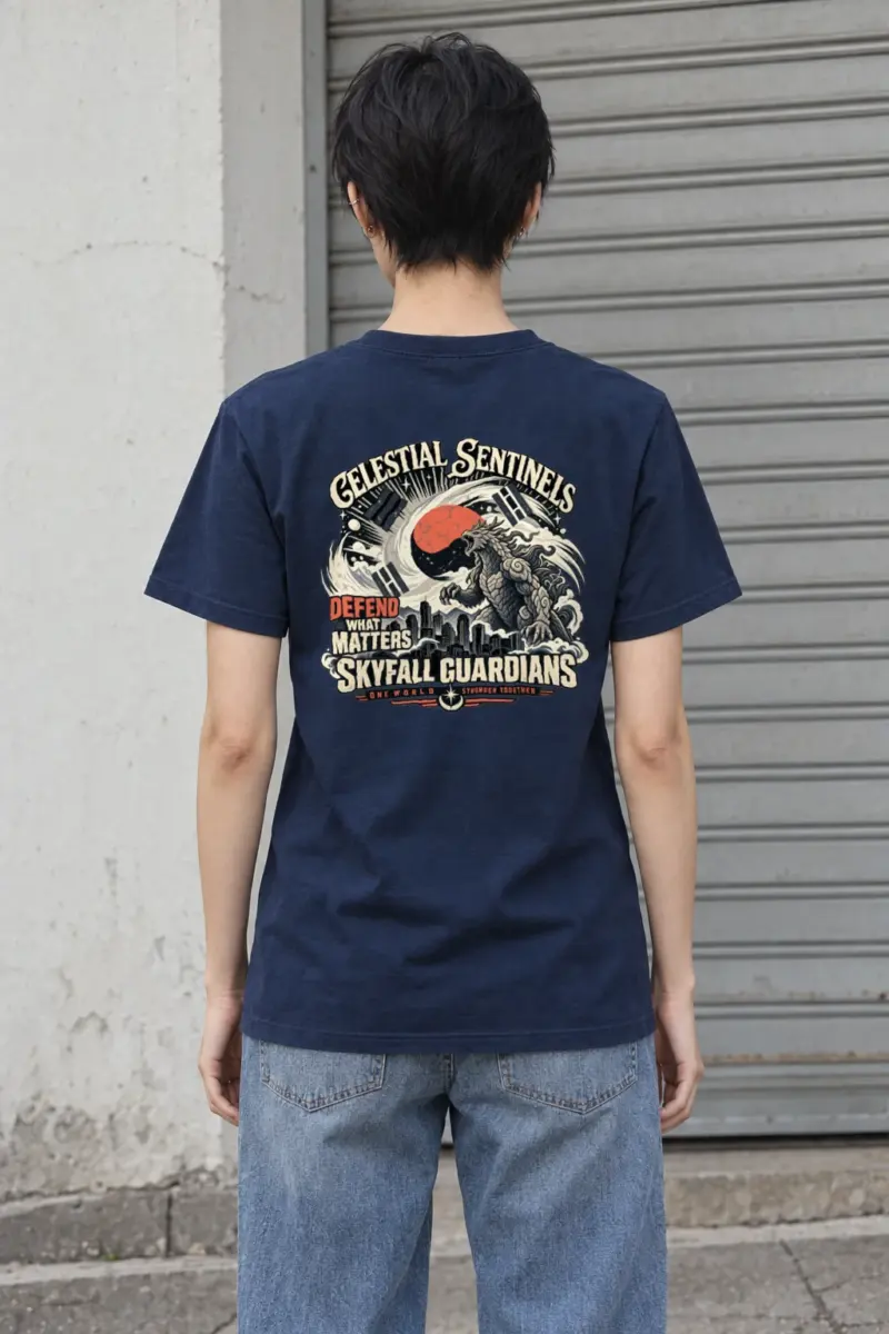 "Skyfall Guardians" Heavyweight Unisex Crewneck T-shirt