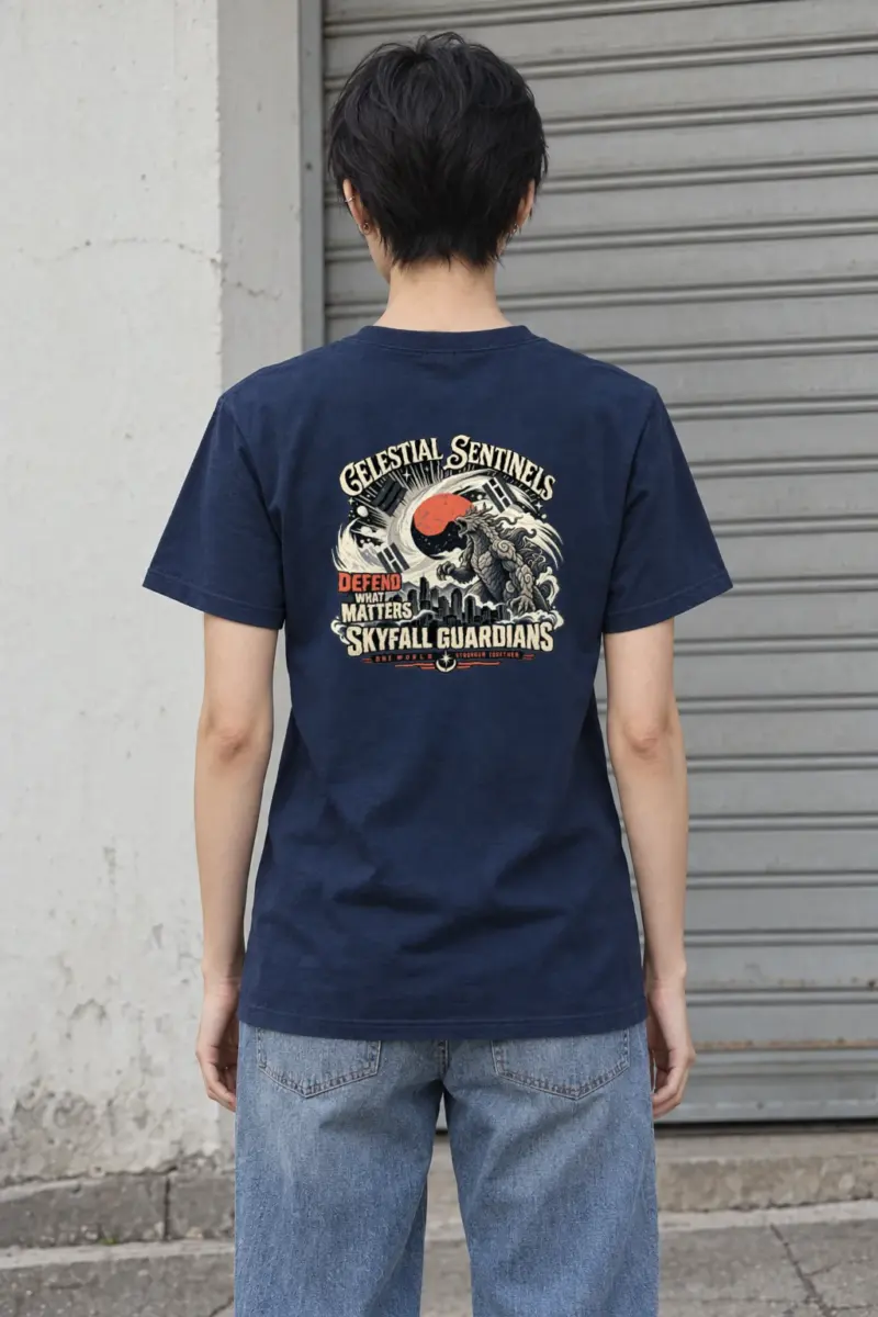 "Skyfall Guardians" Heavyweight Unisex Crewneck T-shirt