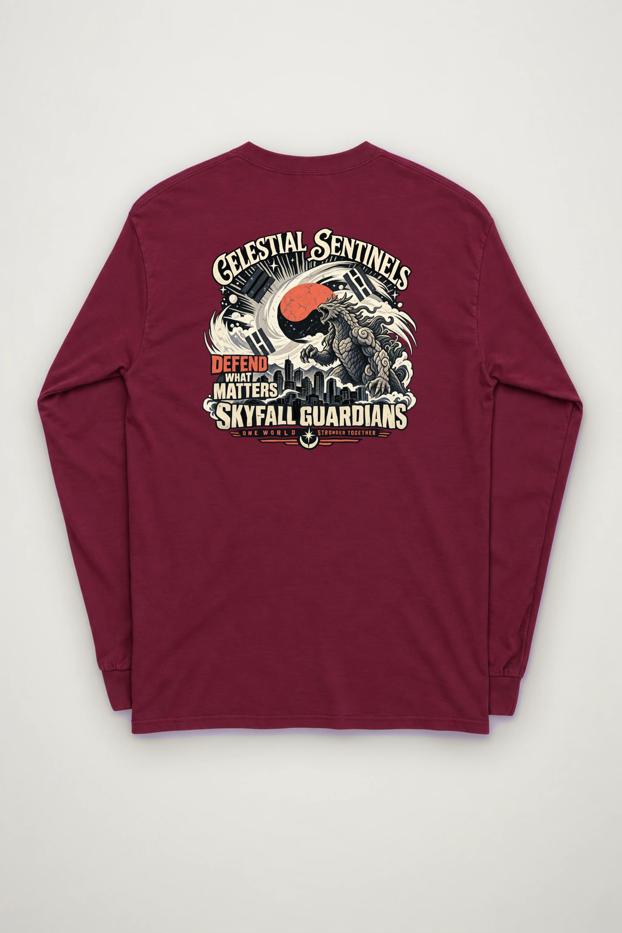 "Skyfall Guardians" Unisex Longsleeve T-shirt