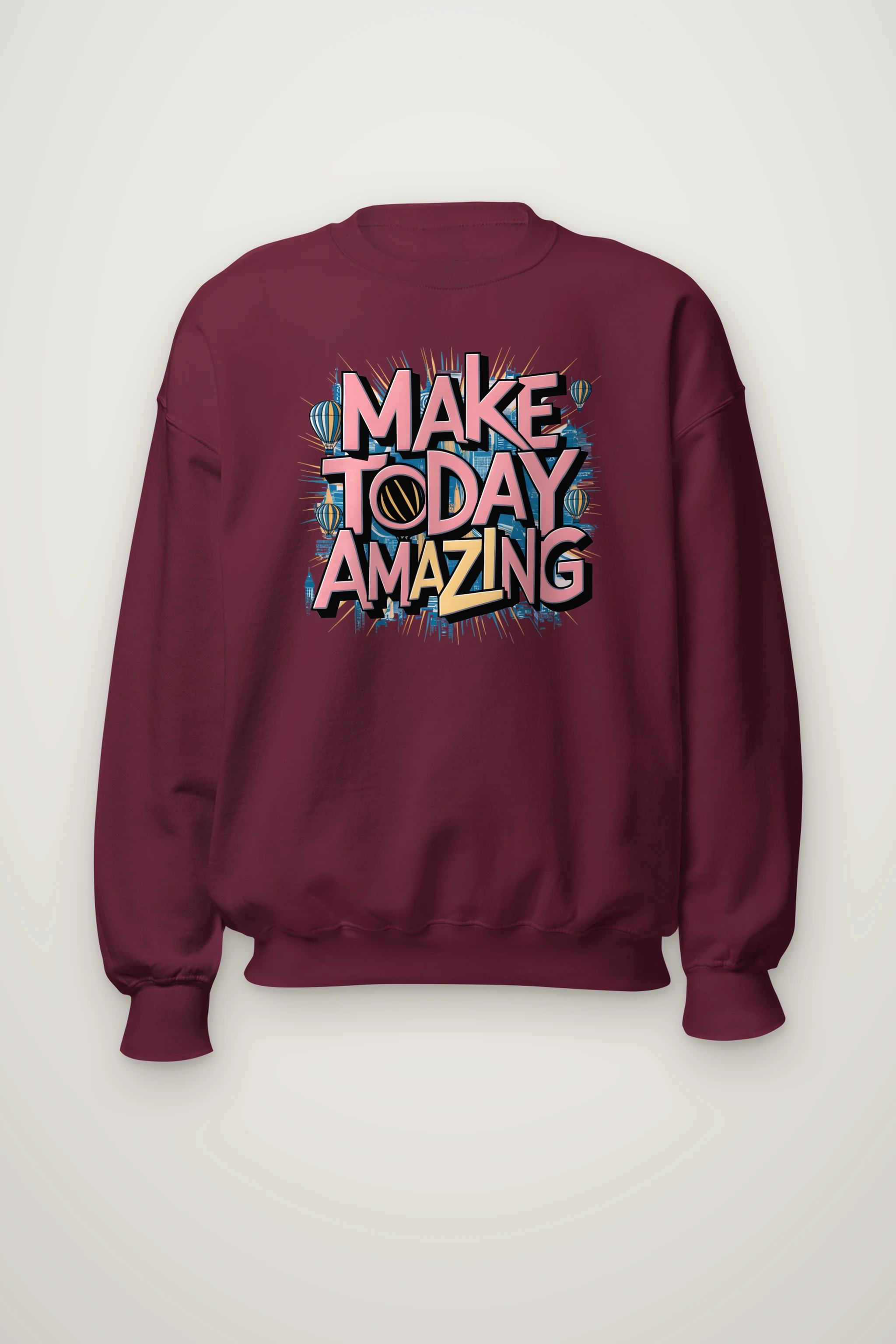"Skyline Lift" Heavy Blend Unisex Crewneck Sweatshirt