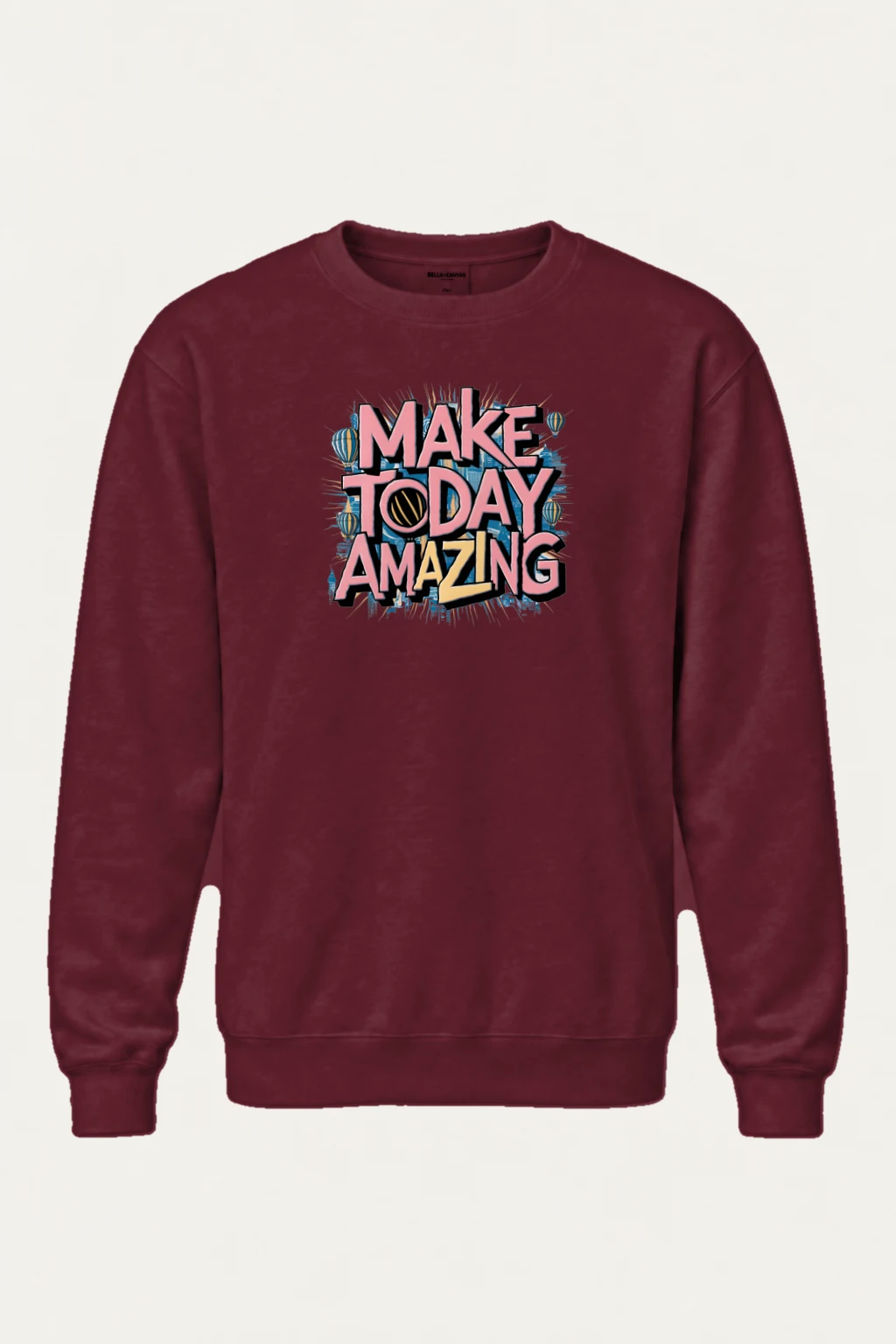 "Skyline Lift" Heavy Blend Unisex Crewneck Sweatshirt | Gildan 18000