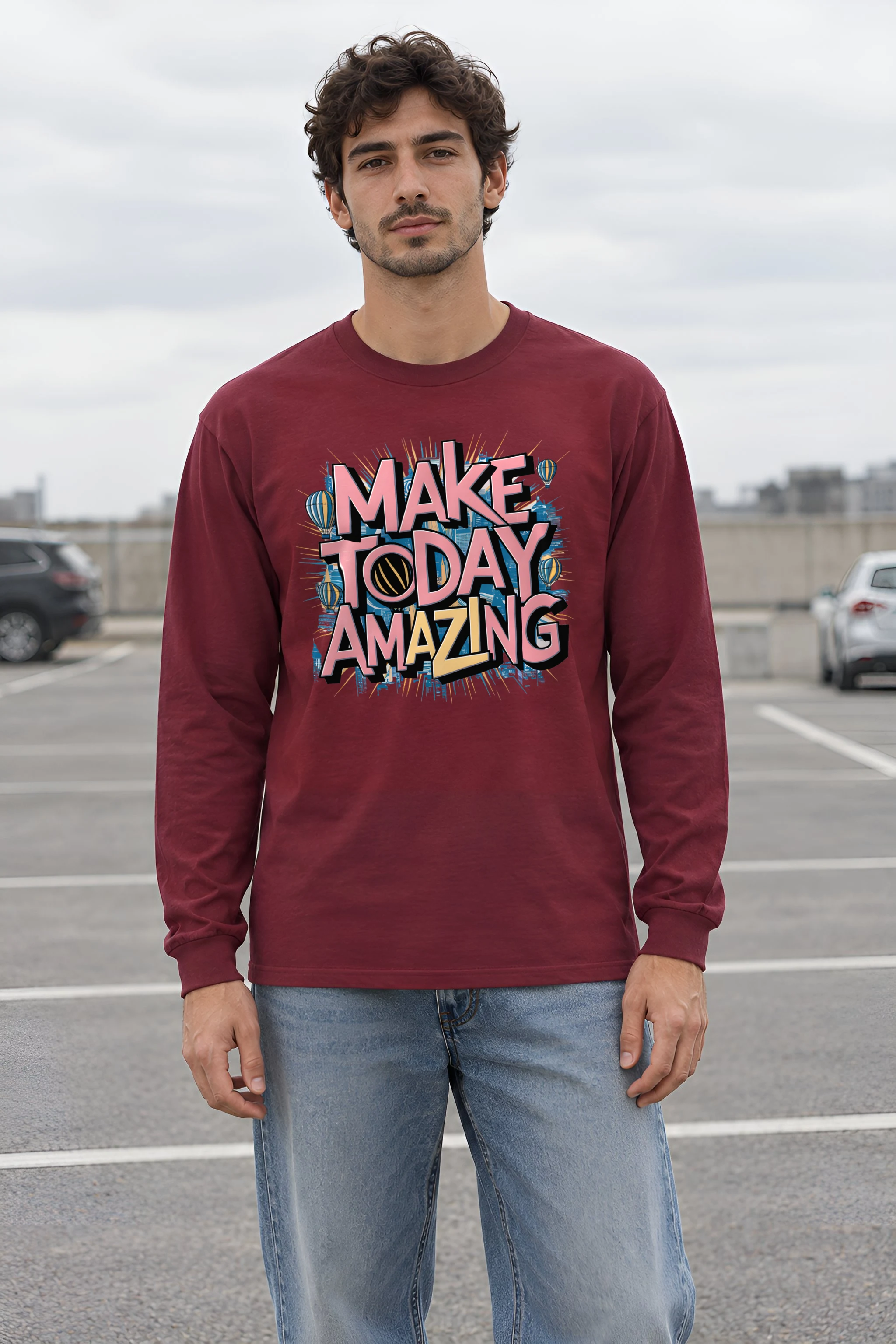 "Skyline Lift" Unisex Longsleeve T-shirt