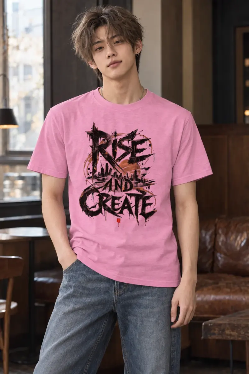 "Skyline Manifest" Heavyweight Unisex Crewneck T-shirt