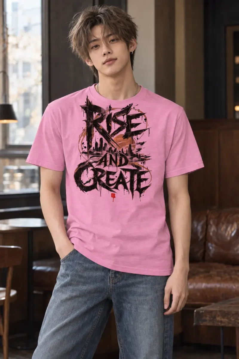 "Skyline Manifest" Heavyweight Unisex Crewneck T-shirt