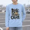 "Skyline Script" Unisex Longsleeve T-shirt