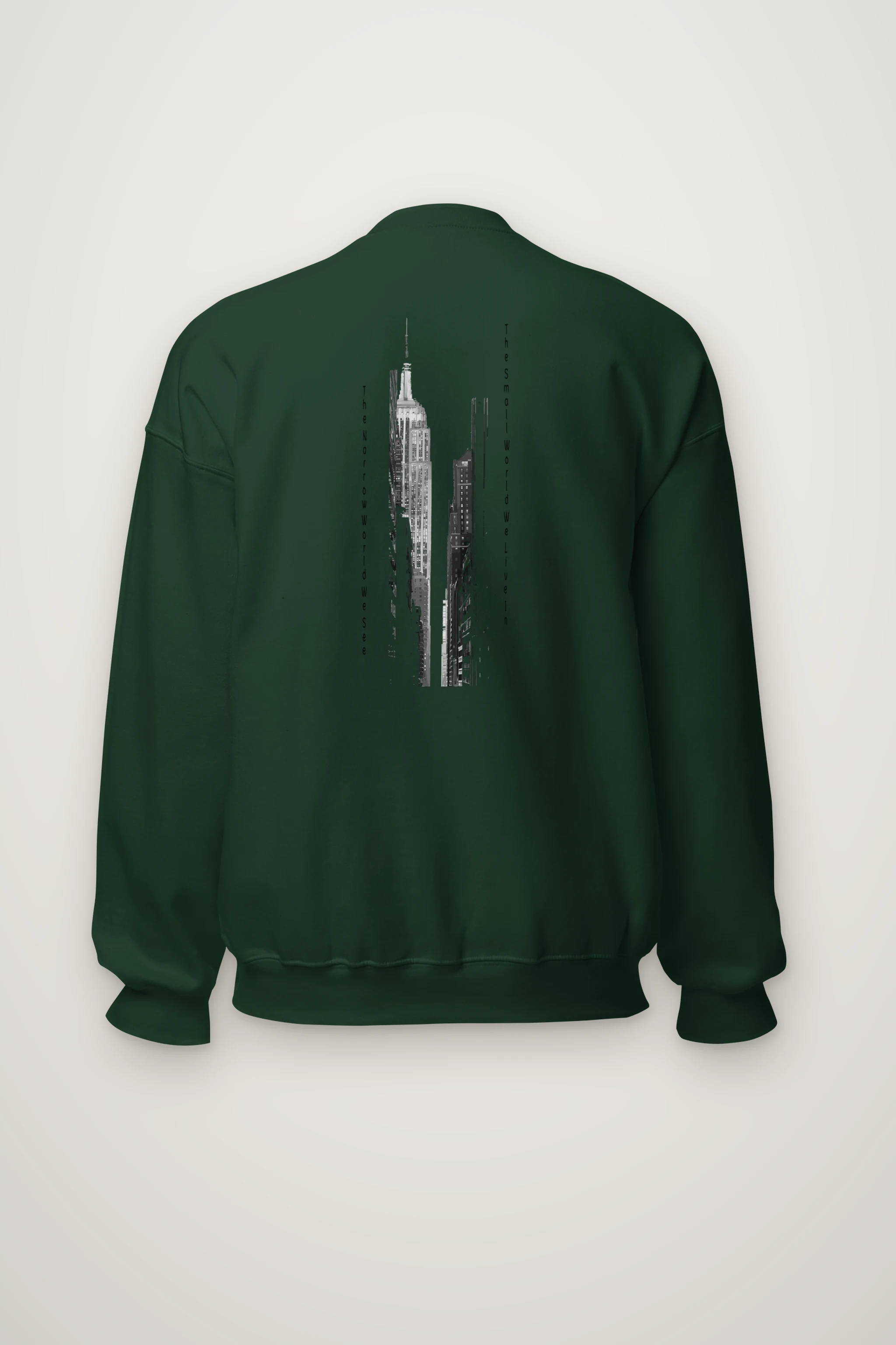 "Skyscraper Frame" Heavy Blend Unisex Crewneck Sweatshirt