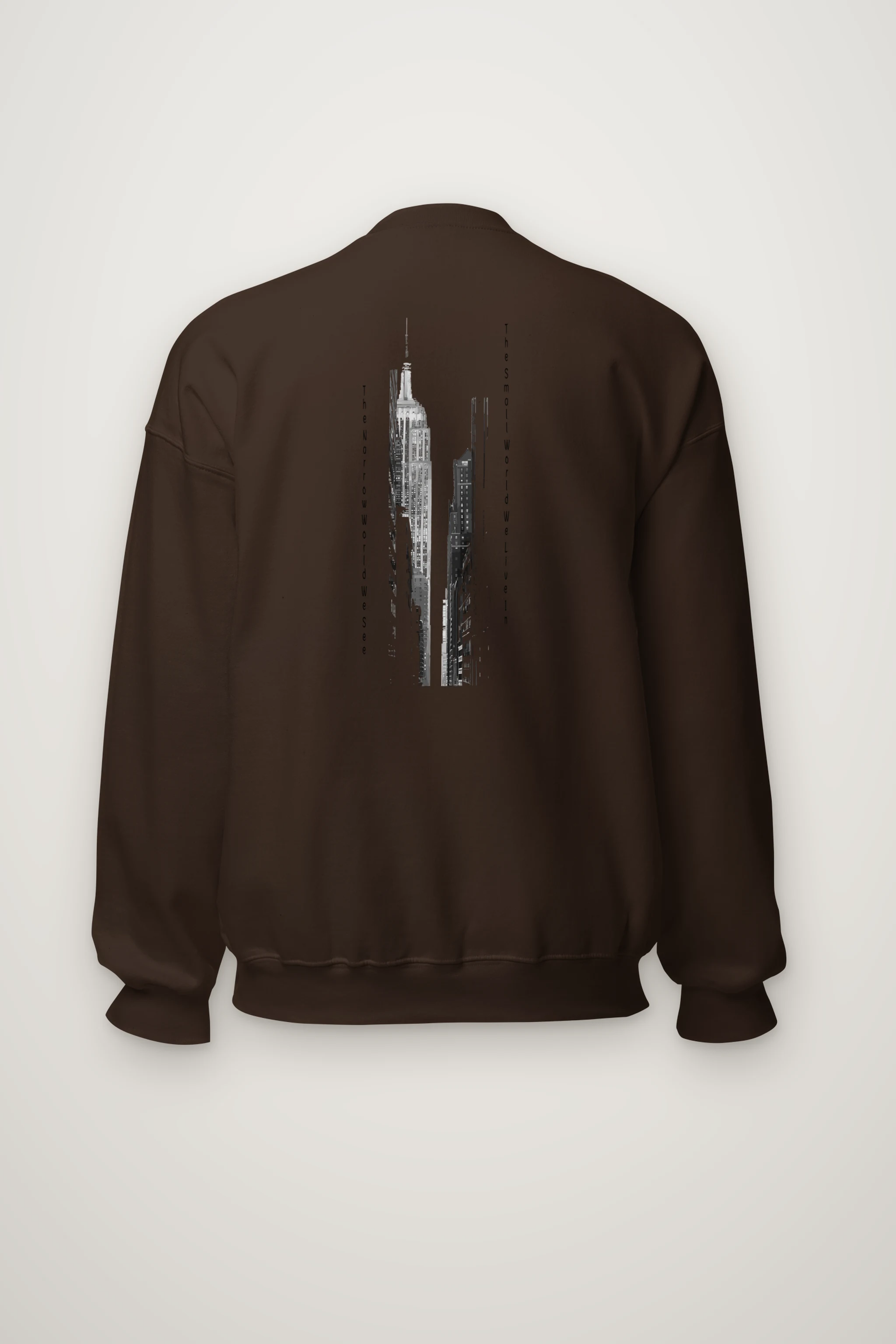"Skyscraper Frame" Heavy Blend Unisex Crewneck Sweatshirt