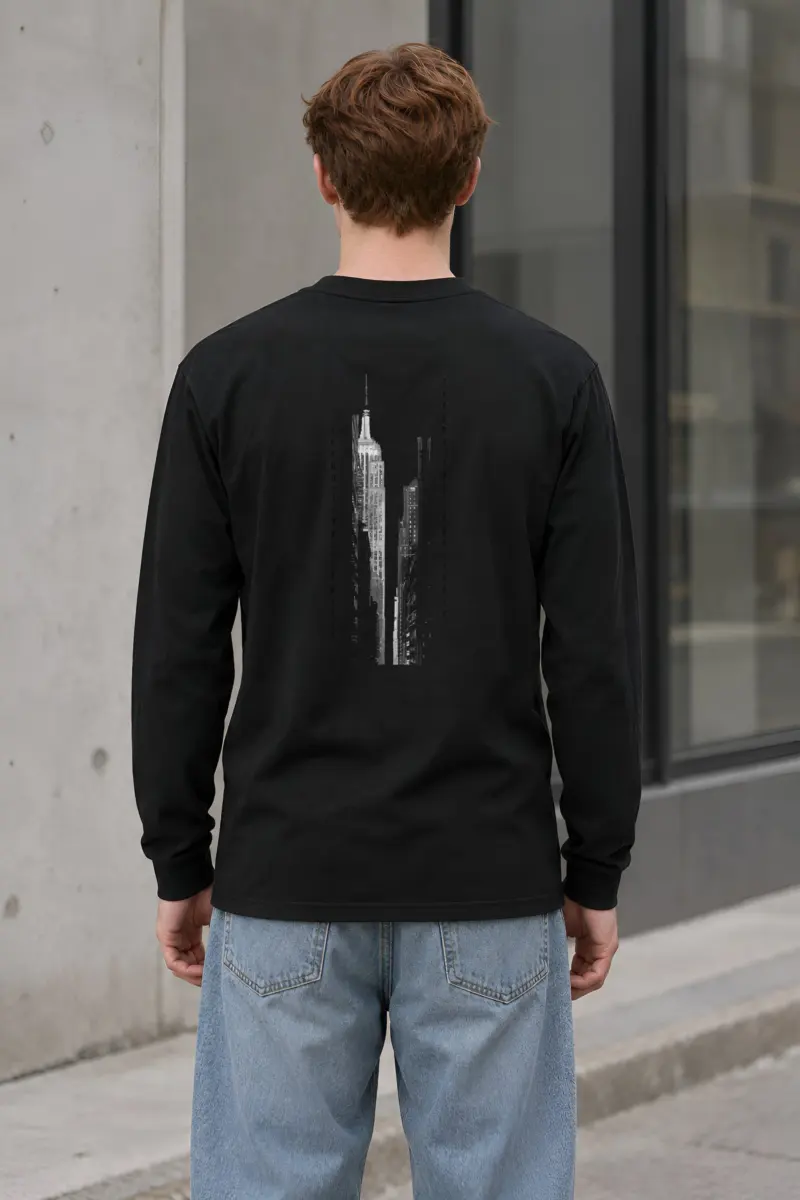 "Skyscraper Frame" Unisex Longsleeve T-shirt