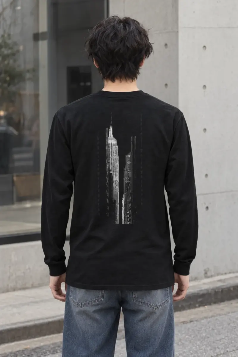 "Skyscraper Frame" Unisex Longsleeve T-shirt