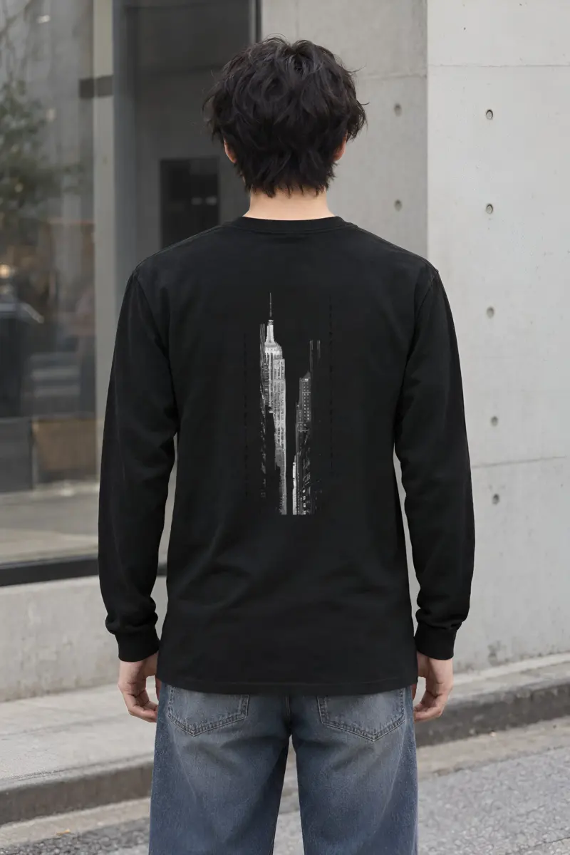 "Skyscraper Frame" Unisex Longsleeve T-shirt