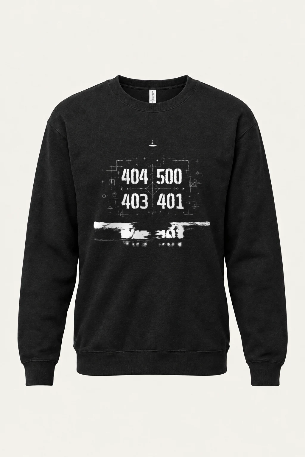 "Sleek Streetwear Photo" Heavy Blend Unisex Crewneck Sweatshirt | Gildan 18000