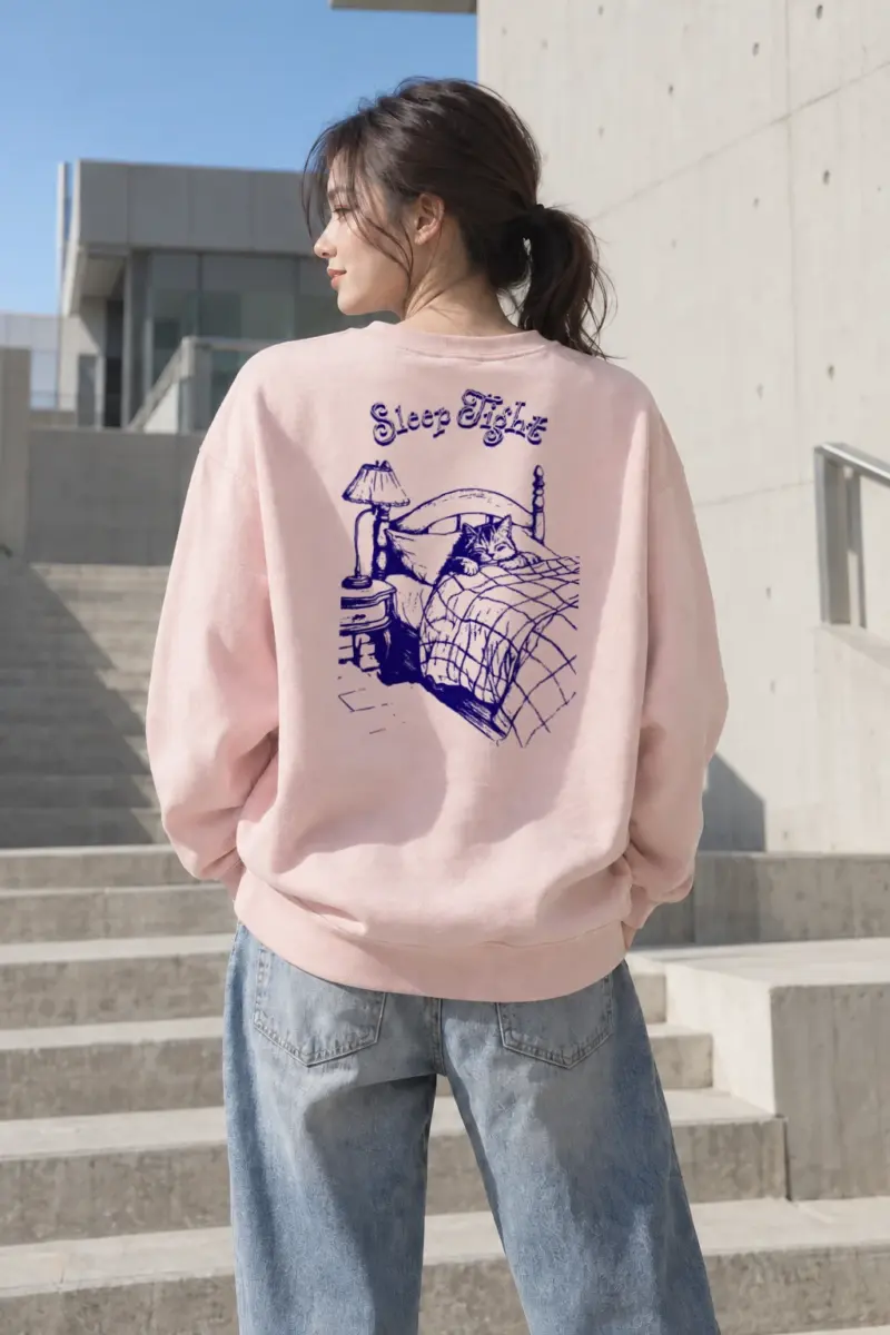 "Sleep Tight" Heavy Blend Unisex Crewneck Sweatshirt | Gildan 18000
