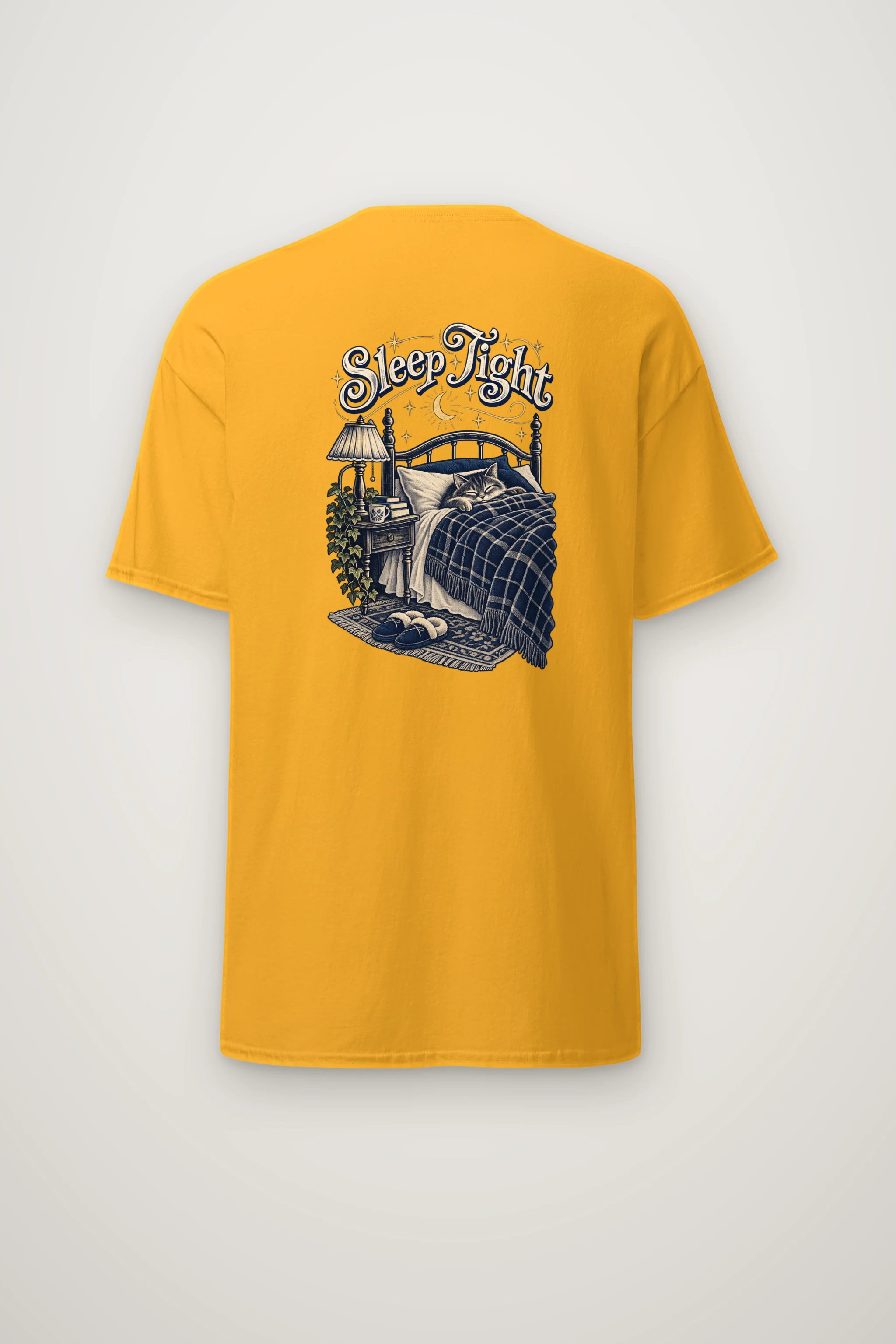"Sleep Tight" Heavyweight Unisex Crewneck T-shirt
