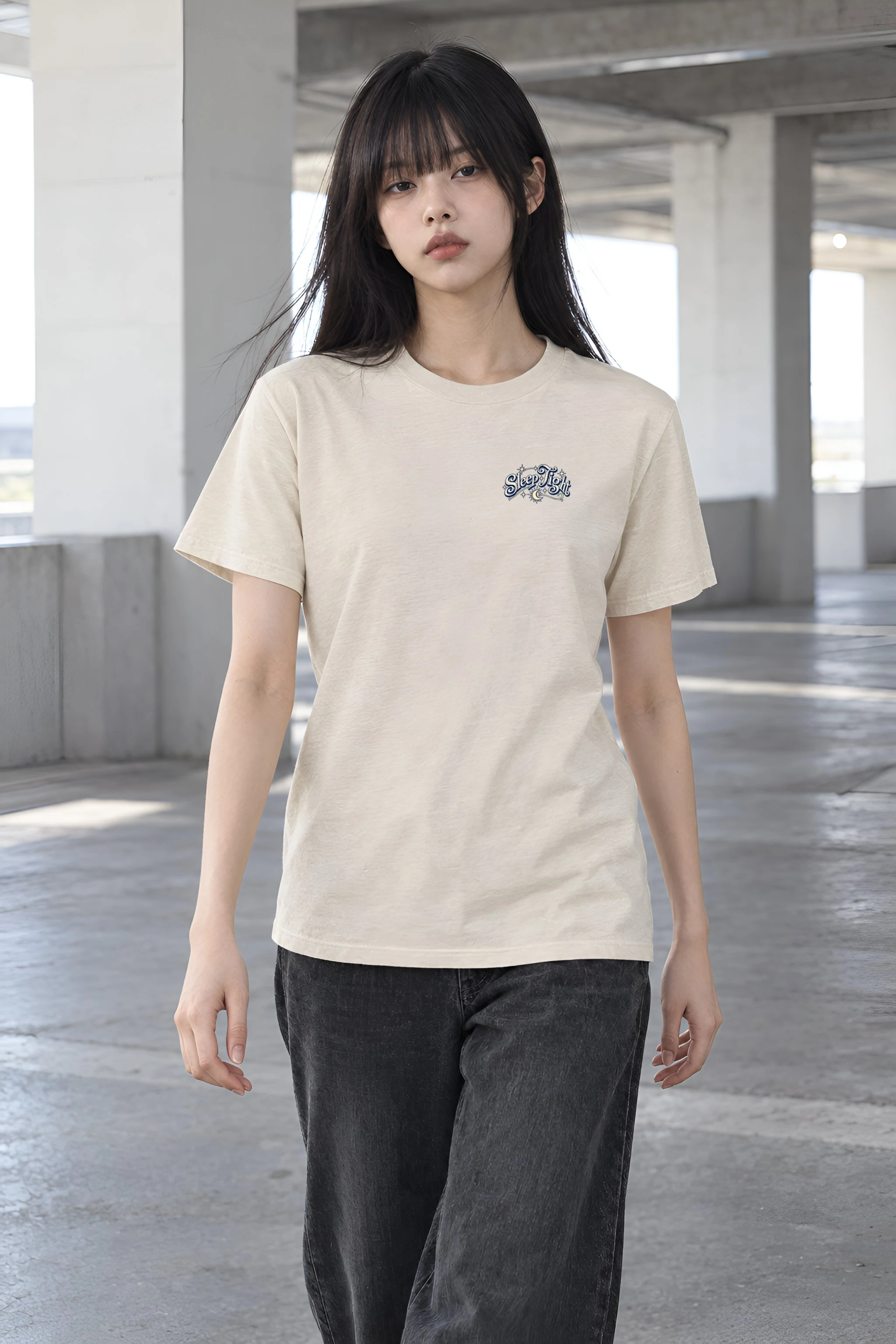 "Sleep Tight" Heavyweight Unisex Crewneck T-shirt