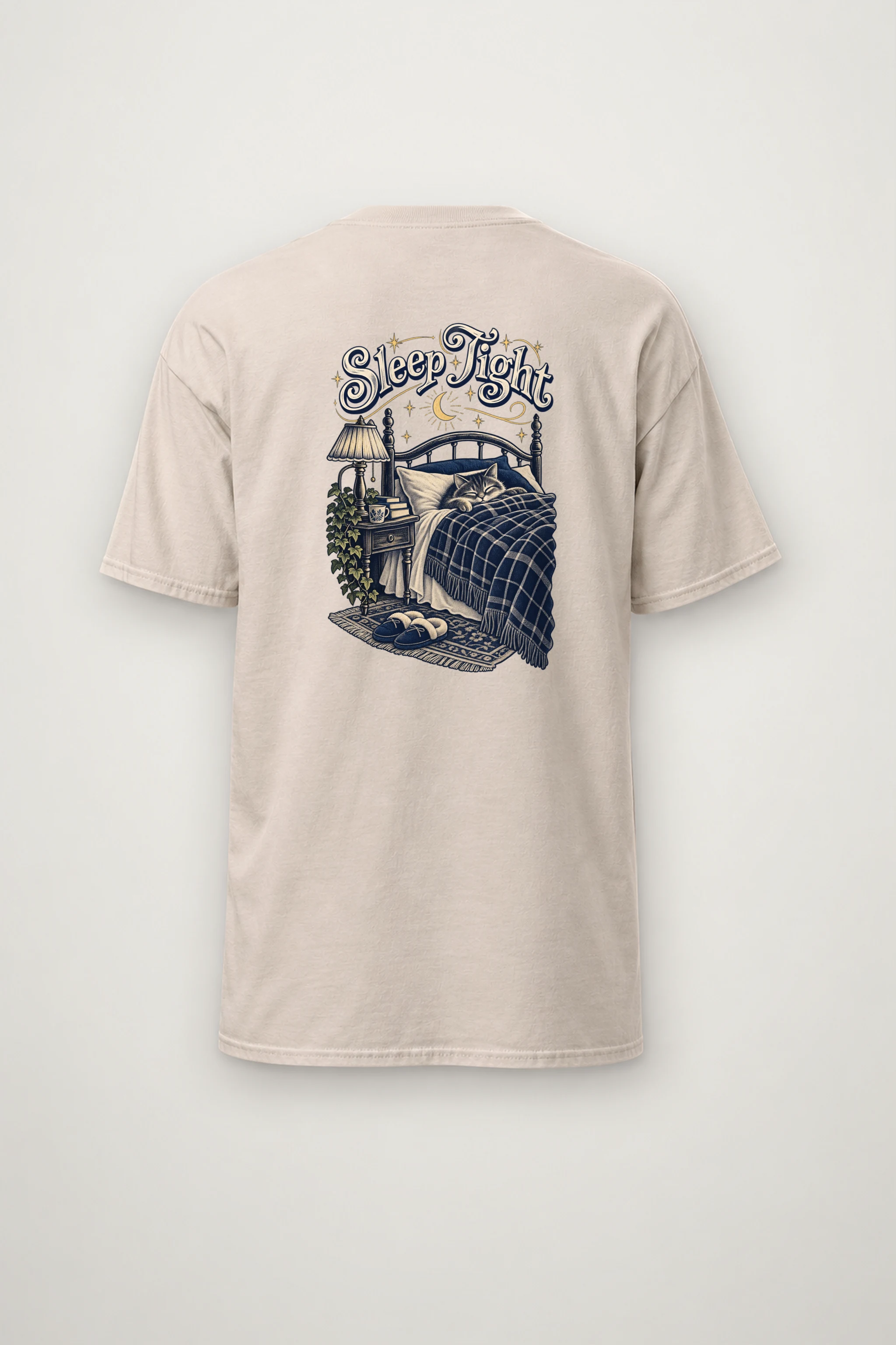 "Sleep Tight" Heavyweight Unisex Crewneck T-shirt