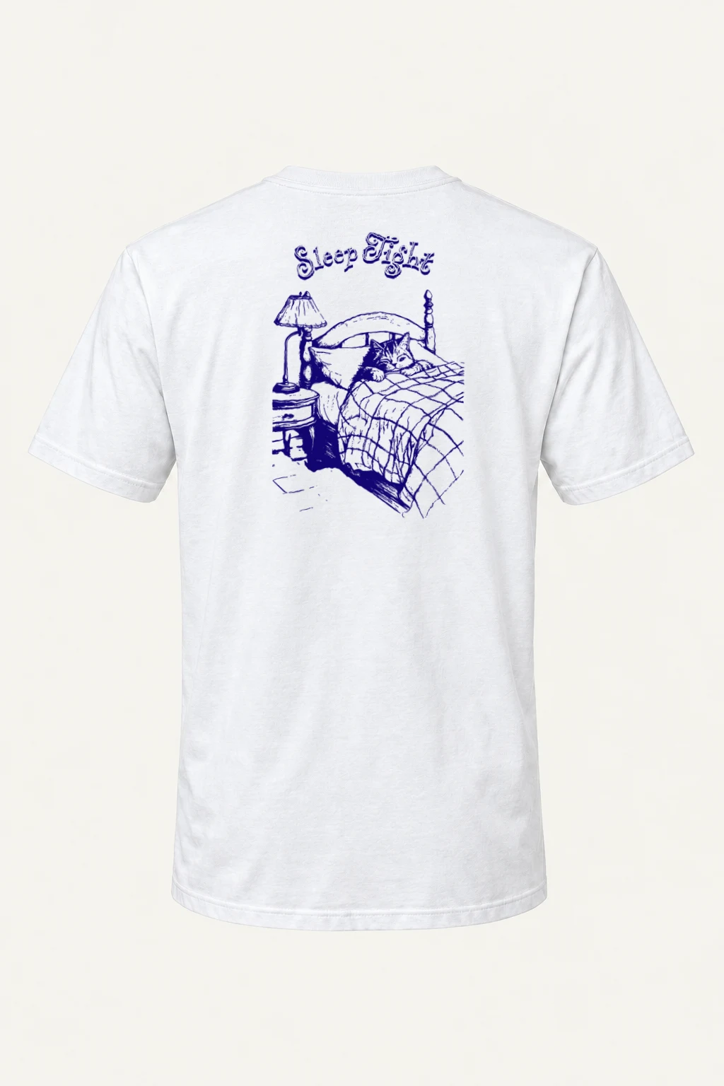 "Sleep Tight" Heavyweight Unisex Crewneck T-shirt | Gildan 5000