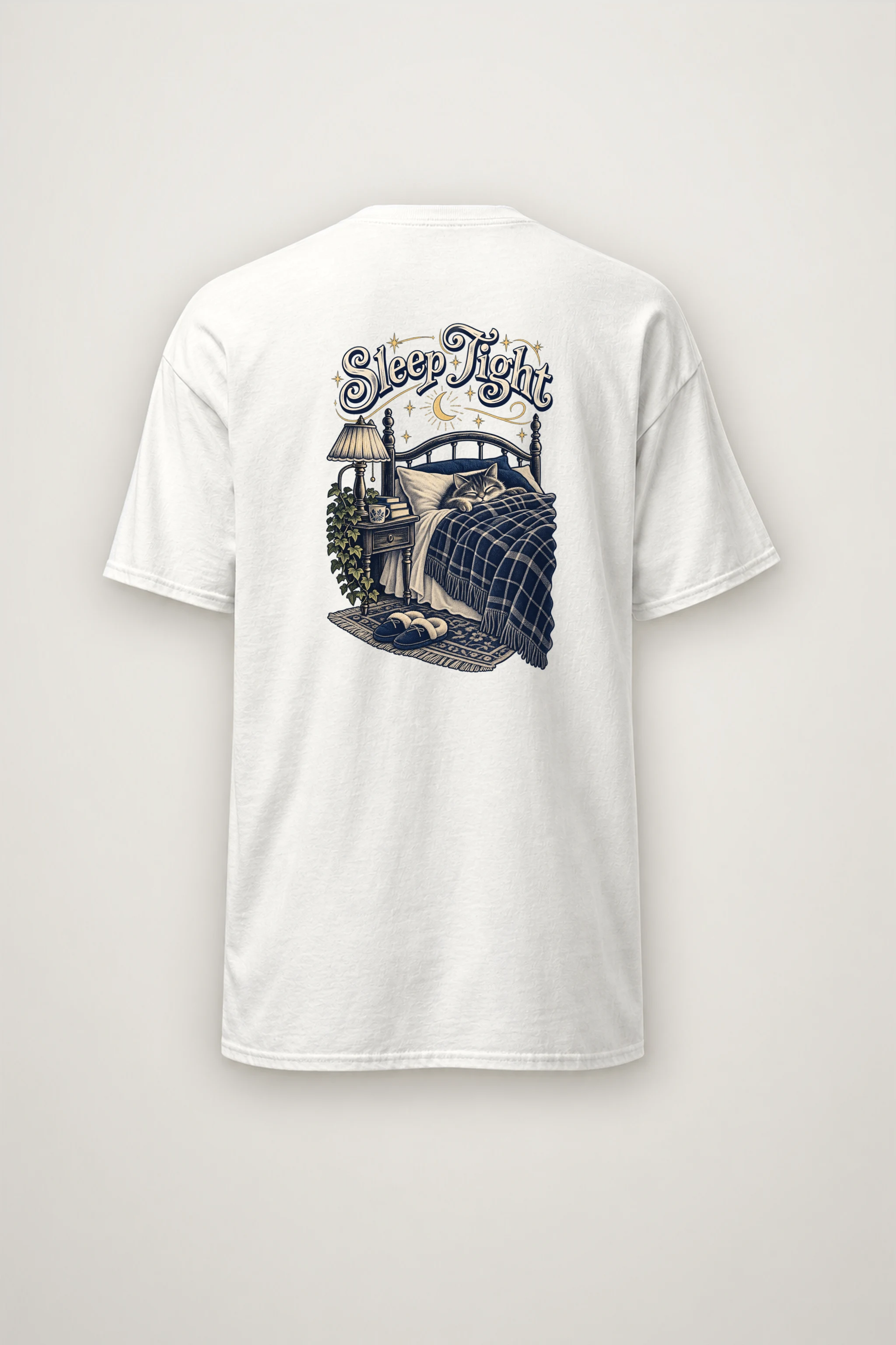 "Sleep Tight" Heavyweight Unisex Crewneck T-shirt