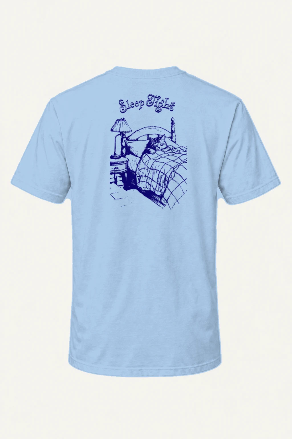 "Sleep Tight" Heavyweight Unisex Crewneck T-shirt | Gildan 5000