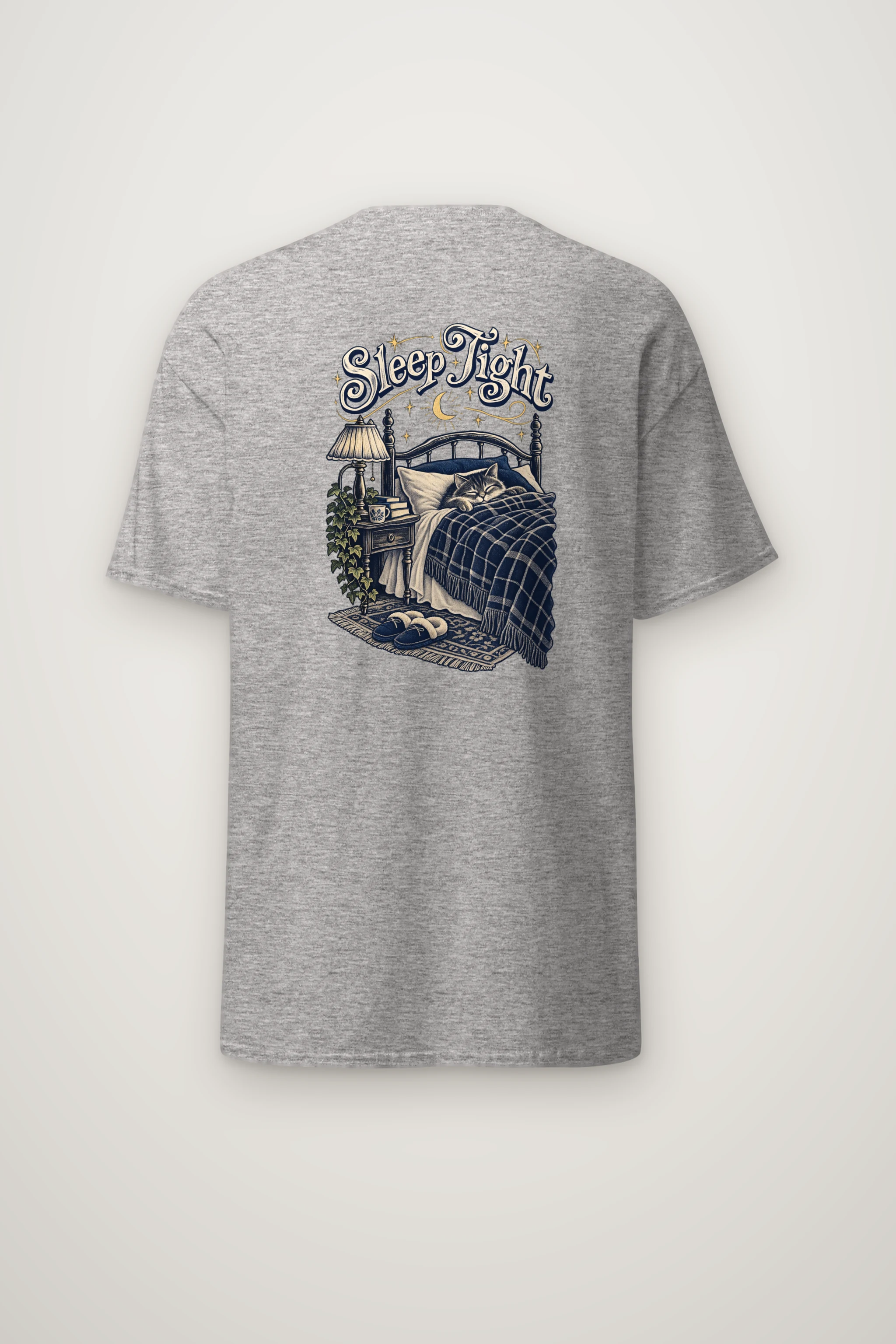 "Sleep Tight" Heavyweight Unisex Crewneck T-shirt
