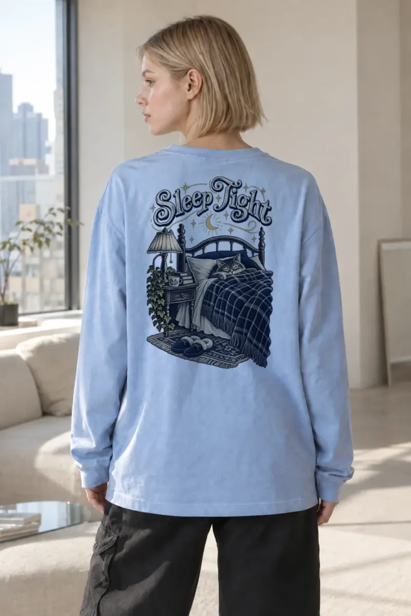 "Sleep Tight" Unisex Longsleeve T-shirt | Gildan 2400