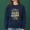 "Sleep With Ideas" Heavy Blend Unisex Crewneck Sweatshirt
