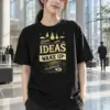"Sleep With Ideas" Heavyweight Unisex Crewneck T-shirt | Gildan 5000