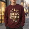 "Sleep With Ideas" Unisex Longsleeve T-shirt | Gildan 2400