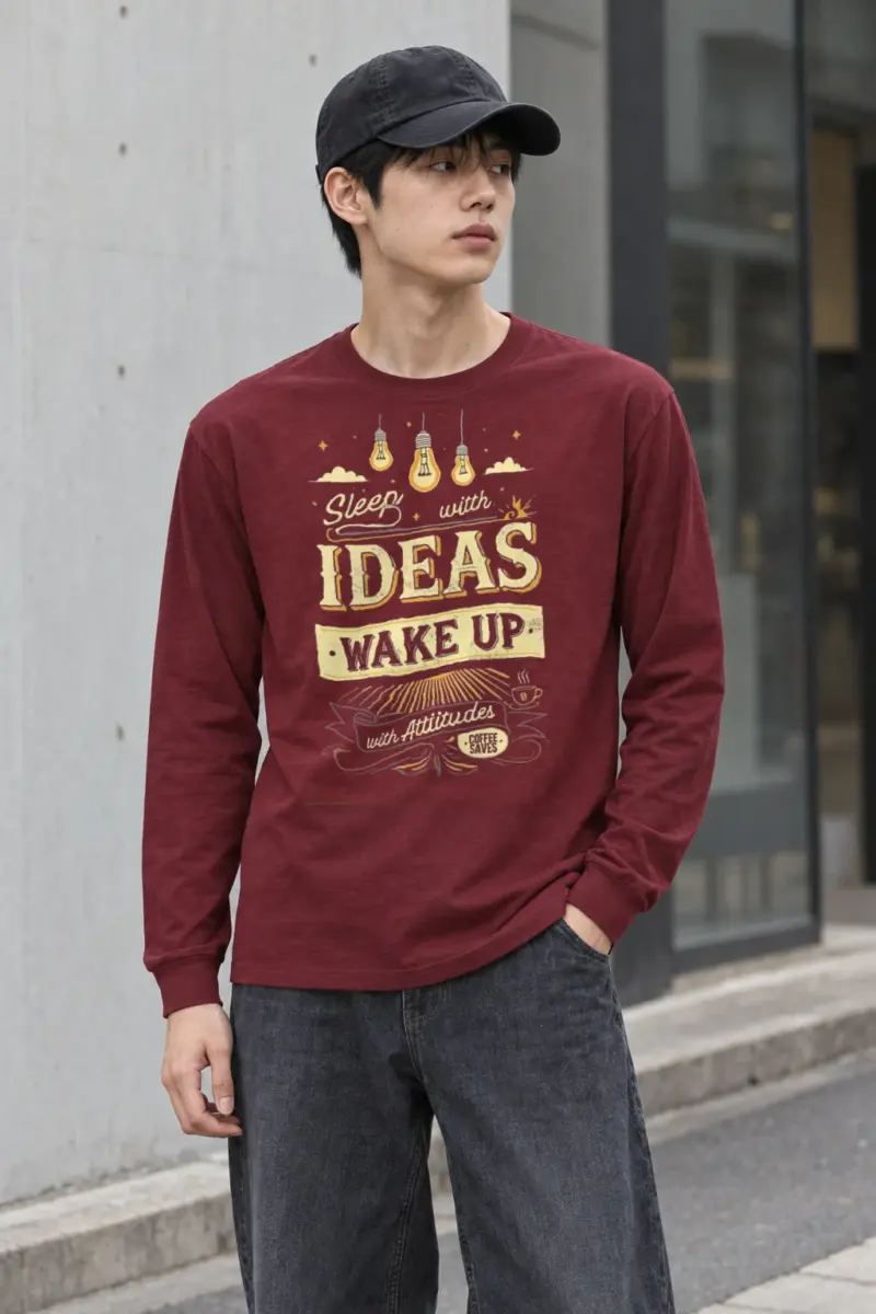 "Sleep With Ideas" Unisex Longsleeve T-shirt