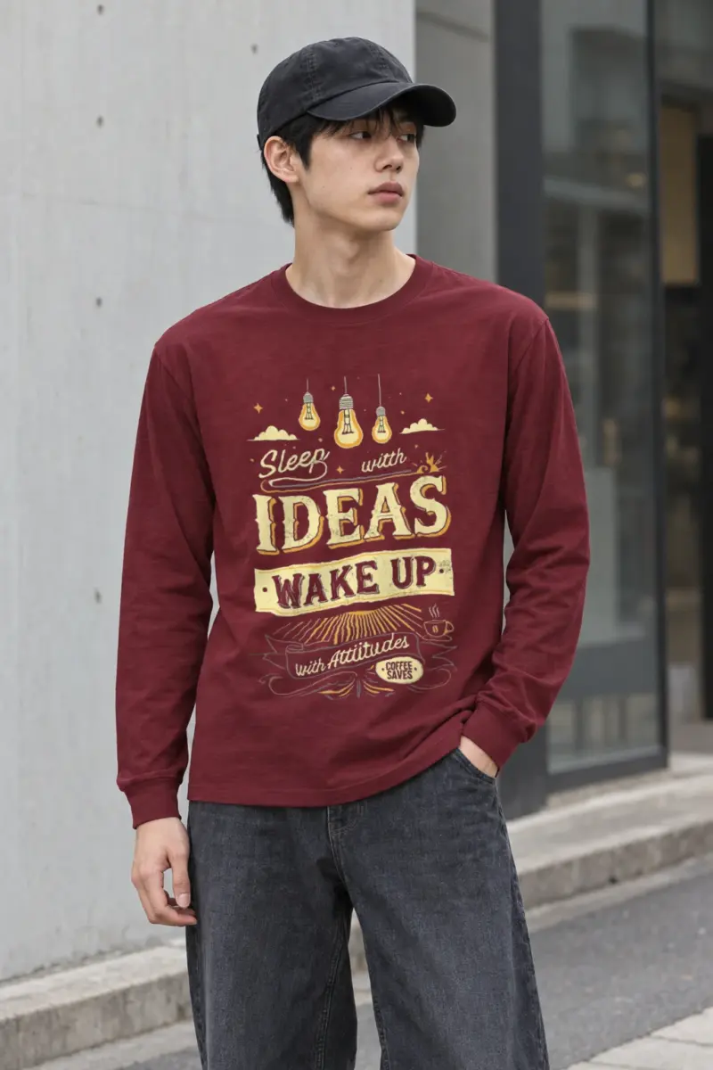 "Sleep With Ideas" Unisex Longsleeve T-shirt